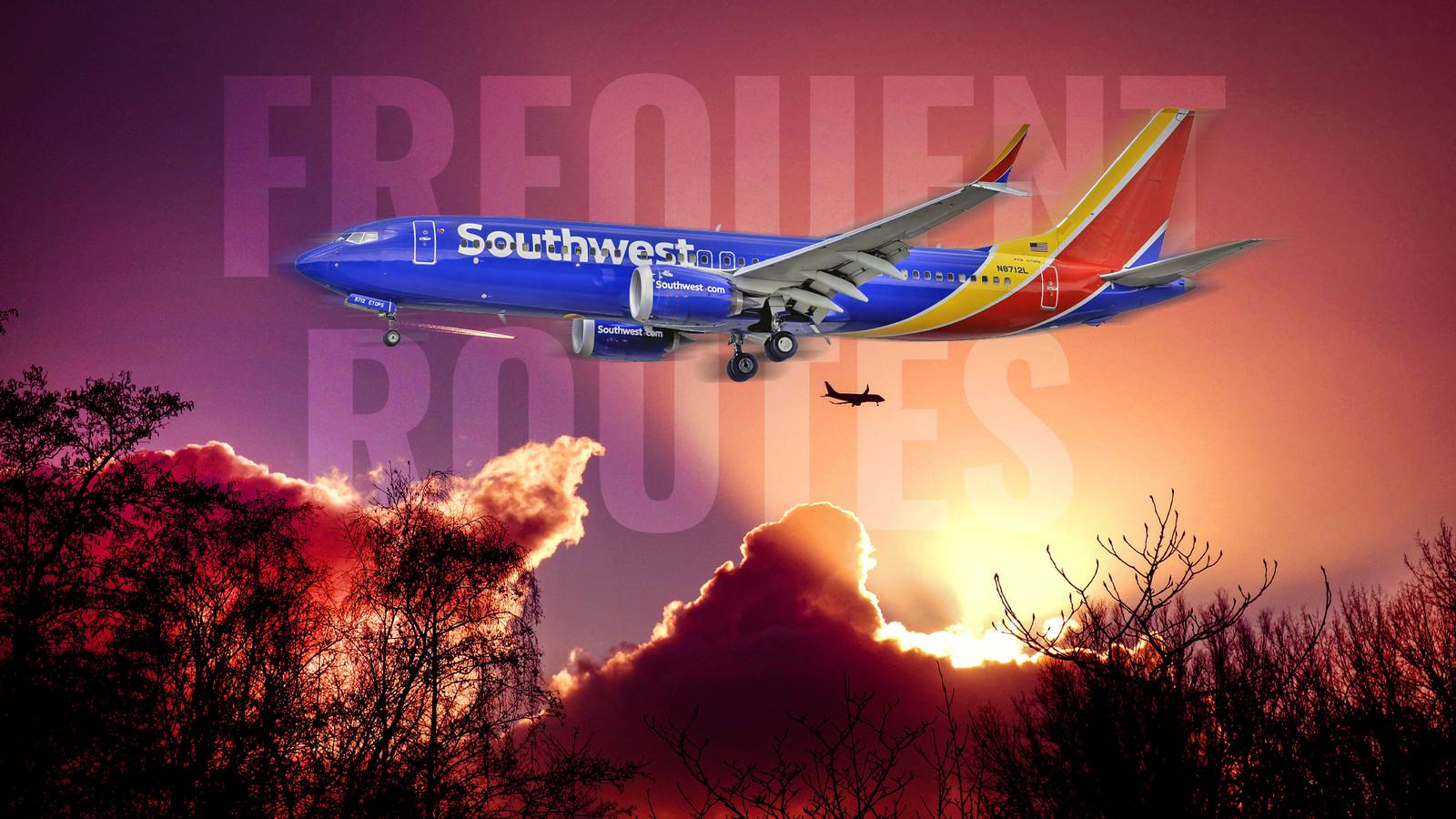Southwest Airlines’ Most Frequent Nonstop Routes With The Boeing 737 MAX 8 In 2025
