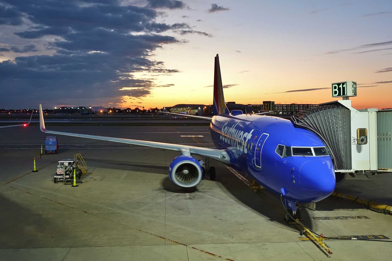 Southwest Airlines (WN) at the Chicago Midway International Airport (MDW).