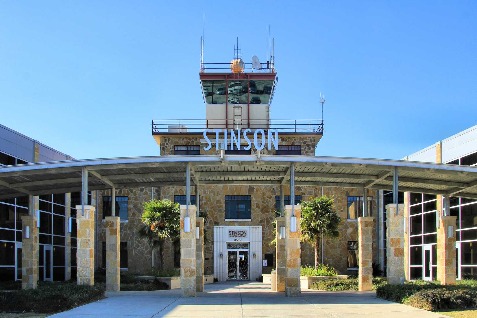 Stinson field airport tower