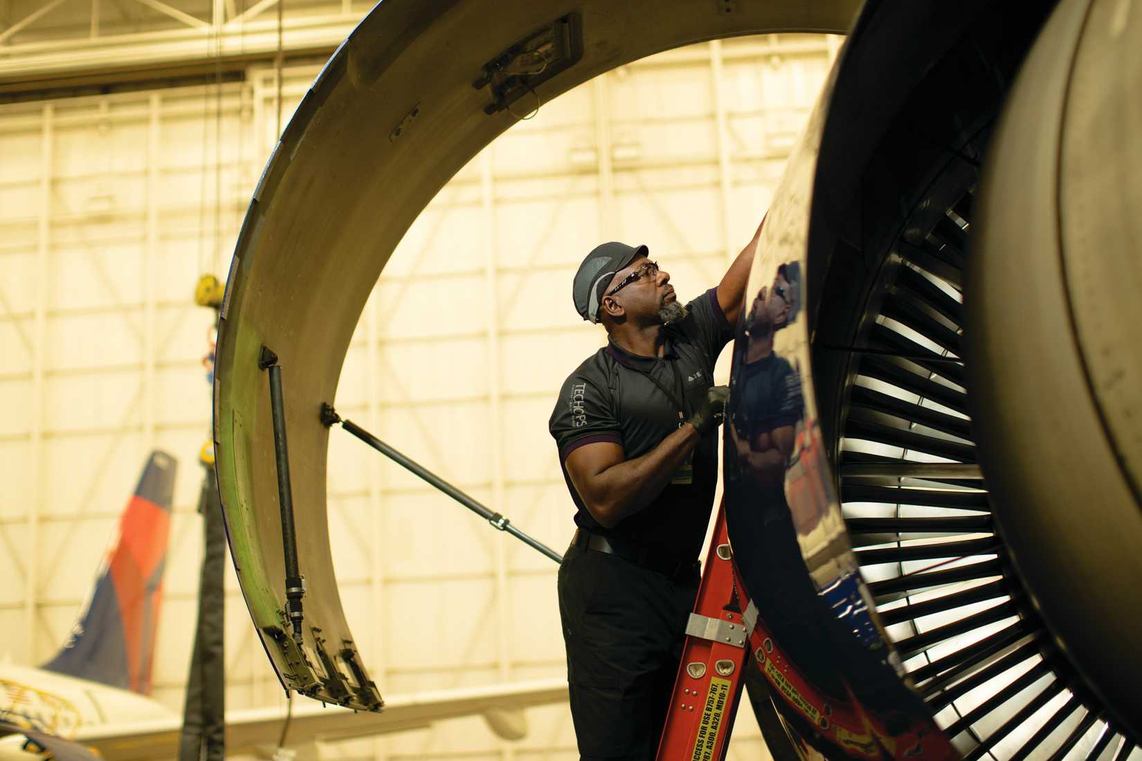 Delta Air Lines Tech Ops engine maintenance