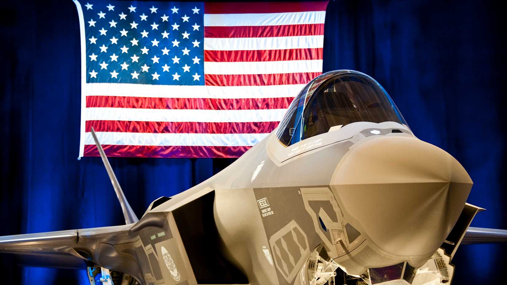 The first F-35 Lightning II joint strike fighter to arrive to the 33rd Fighter Wing