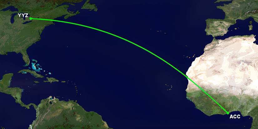 Simple Yyz Map Nearly 12 Hours: Air Transat Adds New Longest Route
