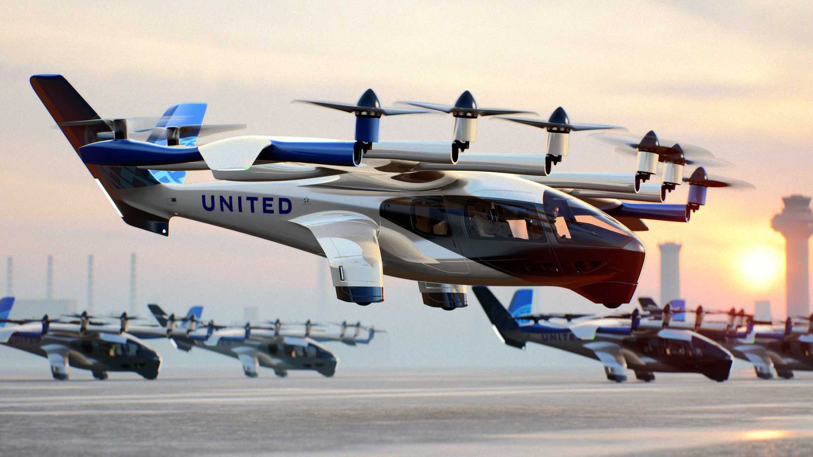 United Airlines Archer Aviation Aircraft