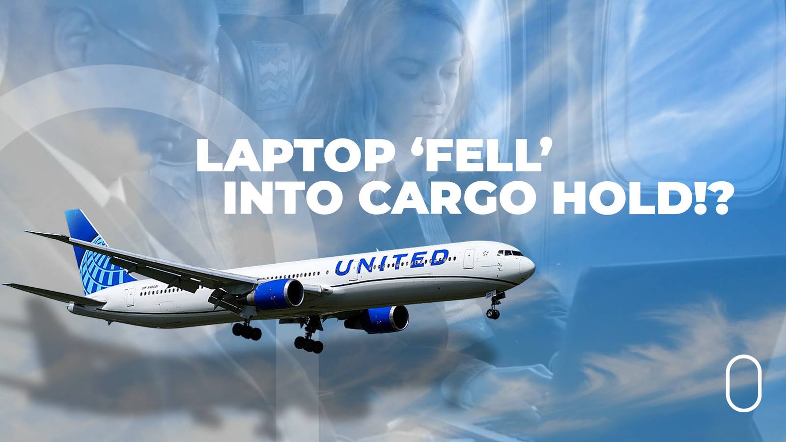 United Airlines Boeing 767 diverted after passenger laptop fell into cargo hold