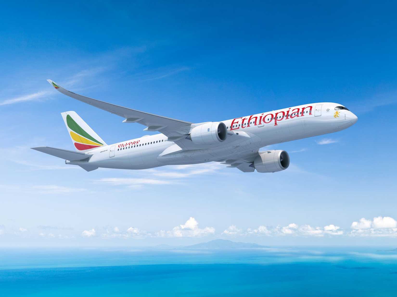 Ethiopian Airlines Airbus A350 Rendering