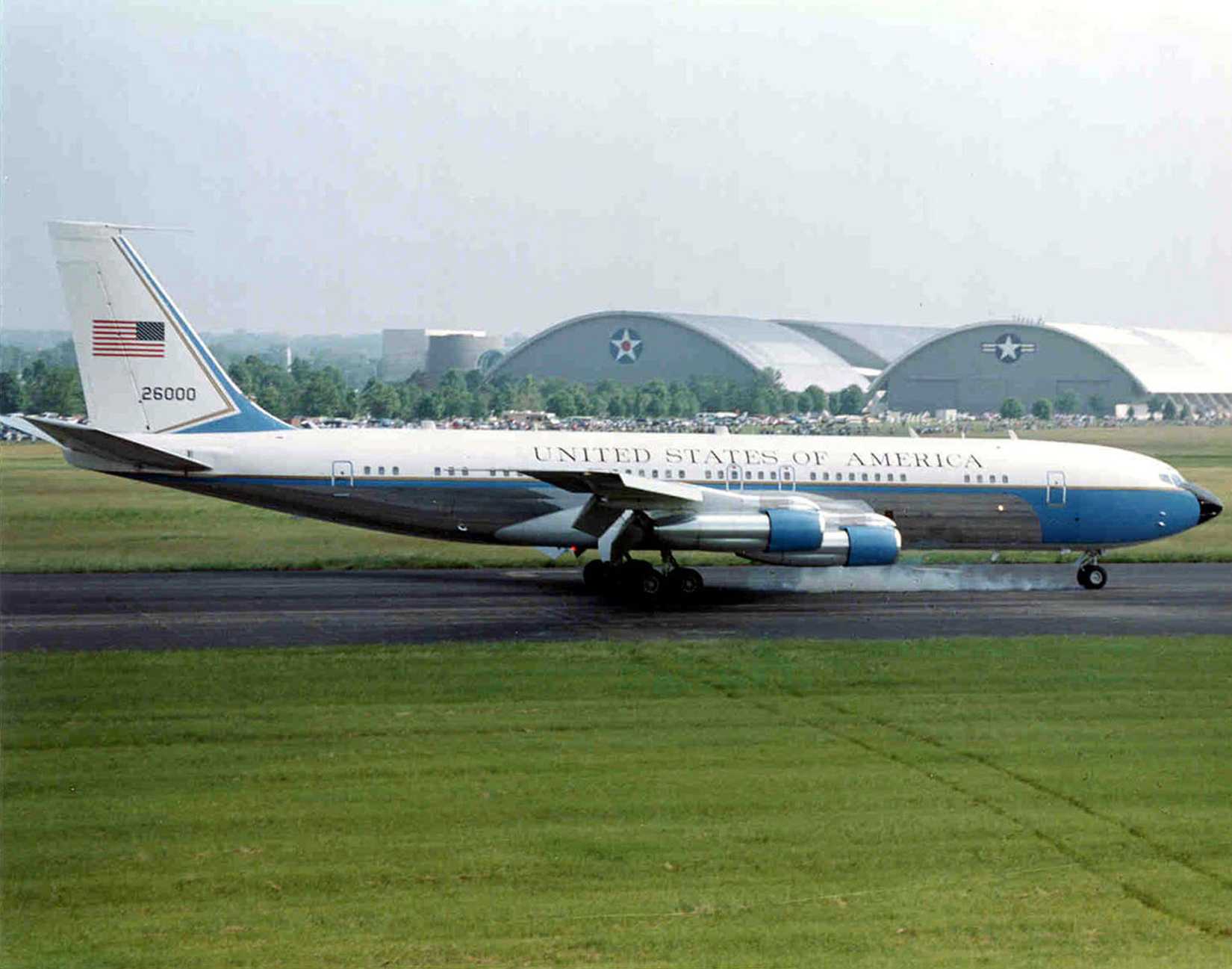 A Modified Boeing 707 That Operated As Air Force One