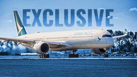 Cathay Pacific Airbus A350 Custom Thumbnail