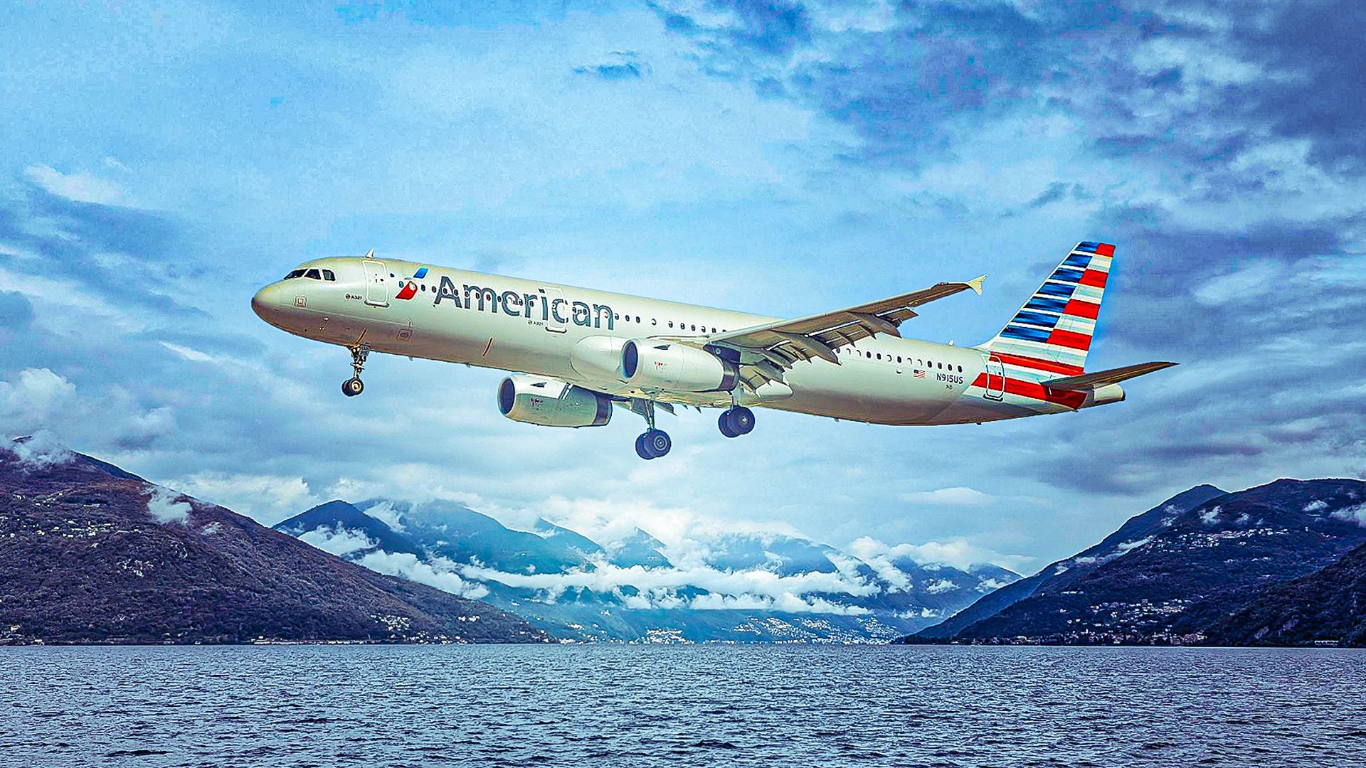 American Airlines Airbus A321 Custom Thumbnail