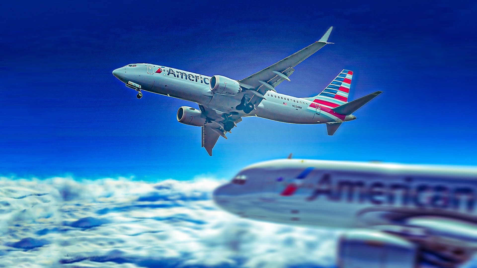 American Airlines Boeing 737 MAX 8 Custom Thumbnail