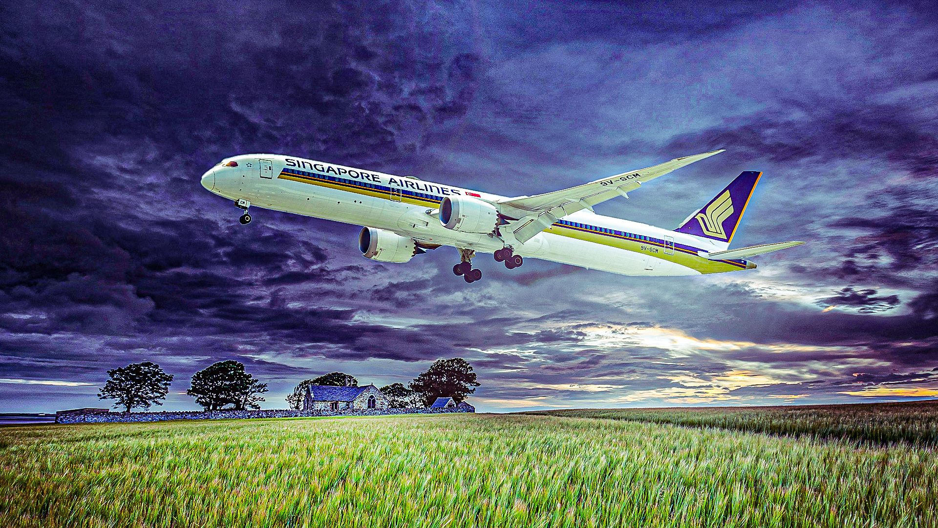 Singapore Airlines Boeing 787-10 Custom Thumbnail