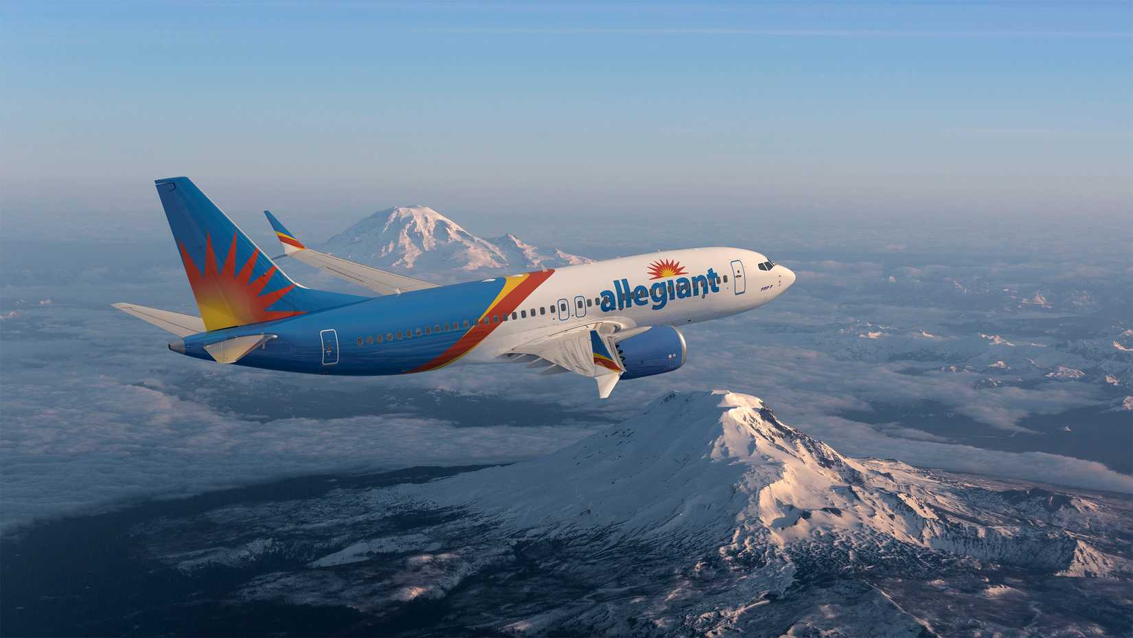 Allegiant Air Boeing 737 MAX rendering