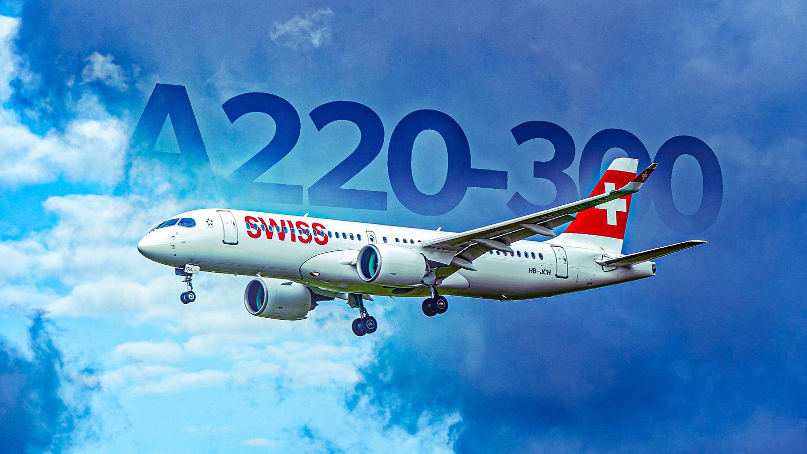 Severe Gusts Blow SWISS A220-300 Into Snowbank In Lapland