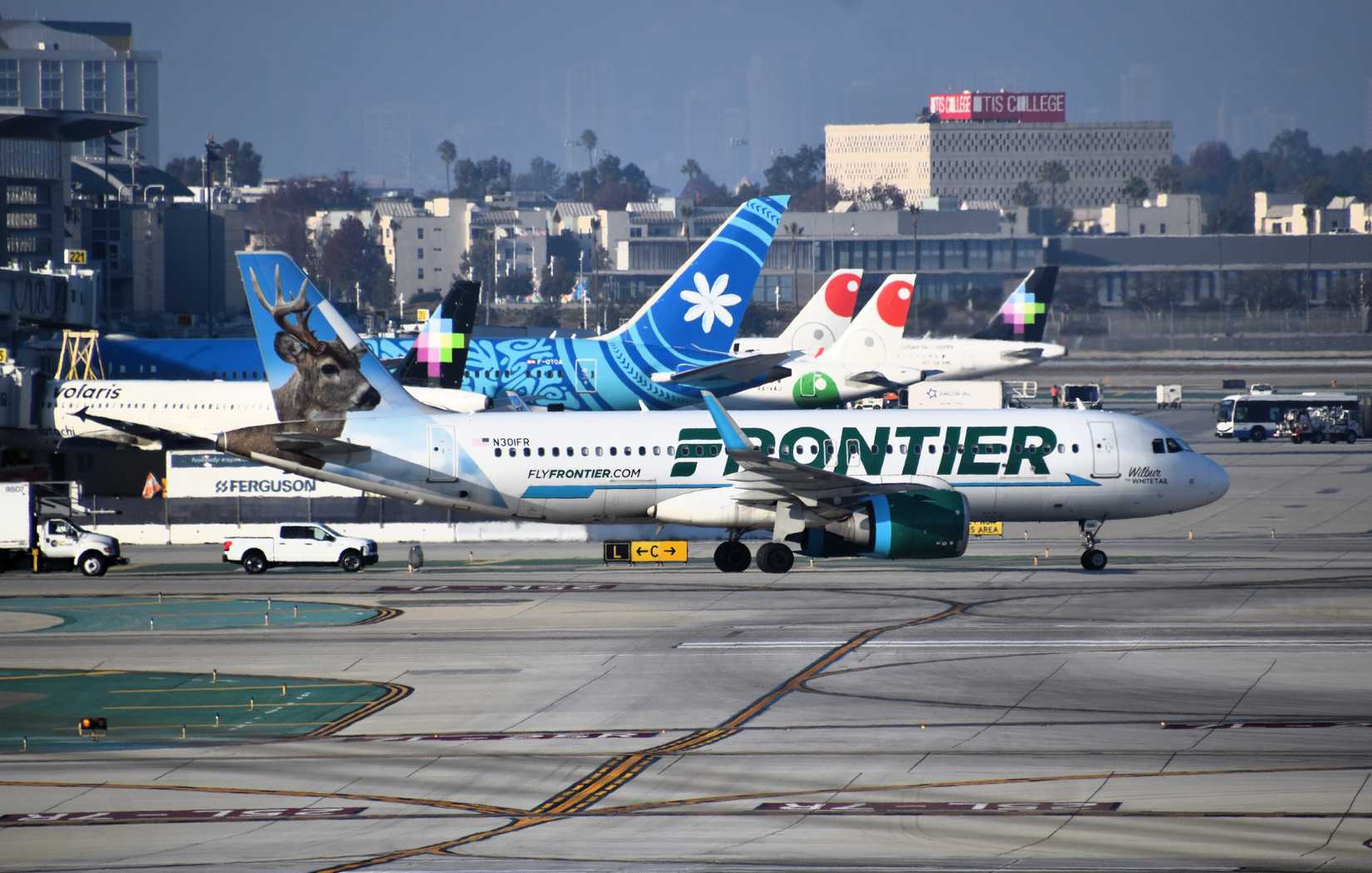 Frontier Airlines Airbus A320neo N301FR, MSN 7141