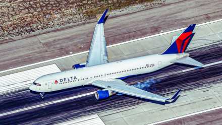 Delta Air Lines Boeing 767-300ER custom thumbnail