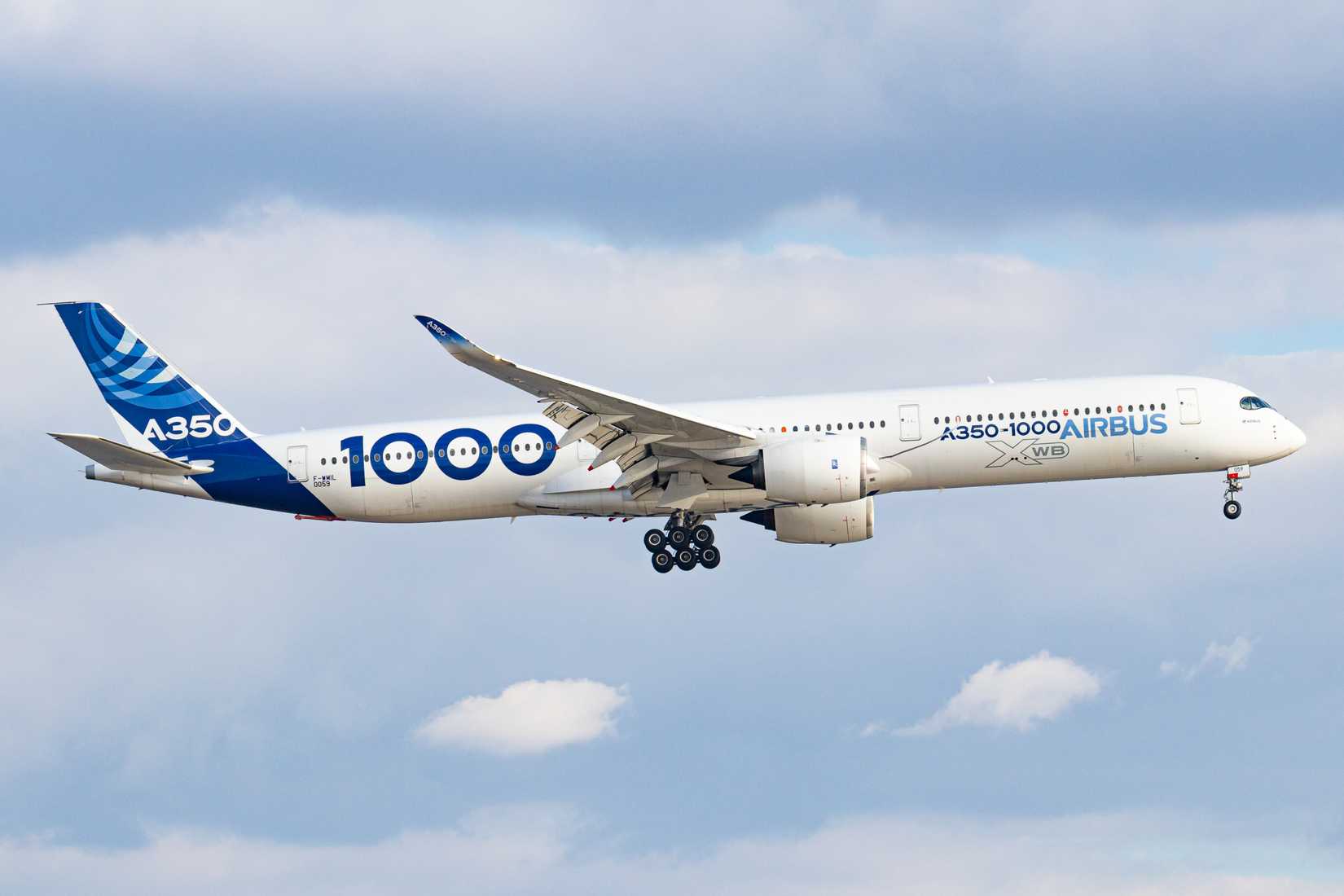 A Look At An Airbus A350-1000 In Factory Livery