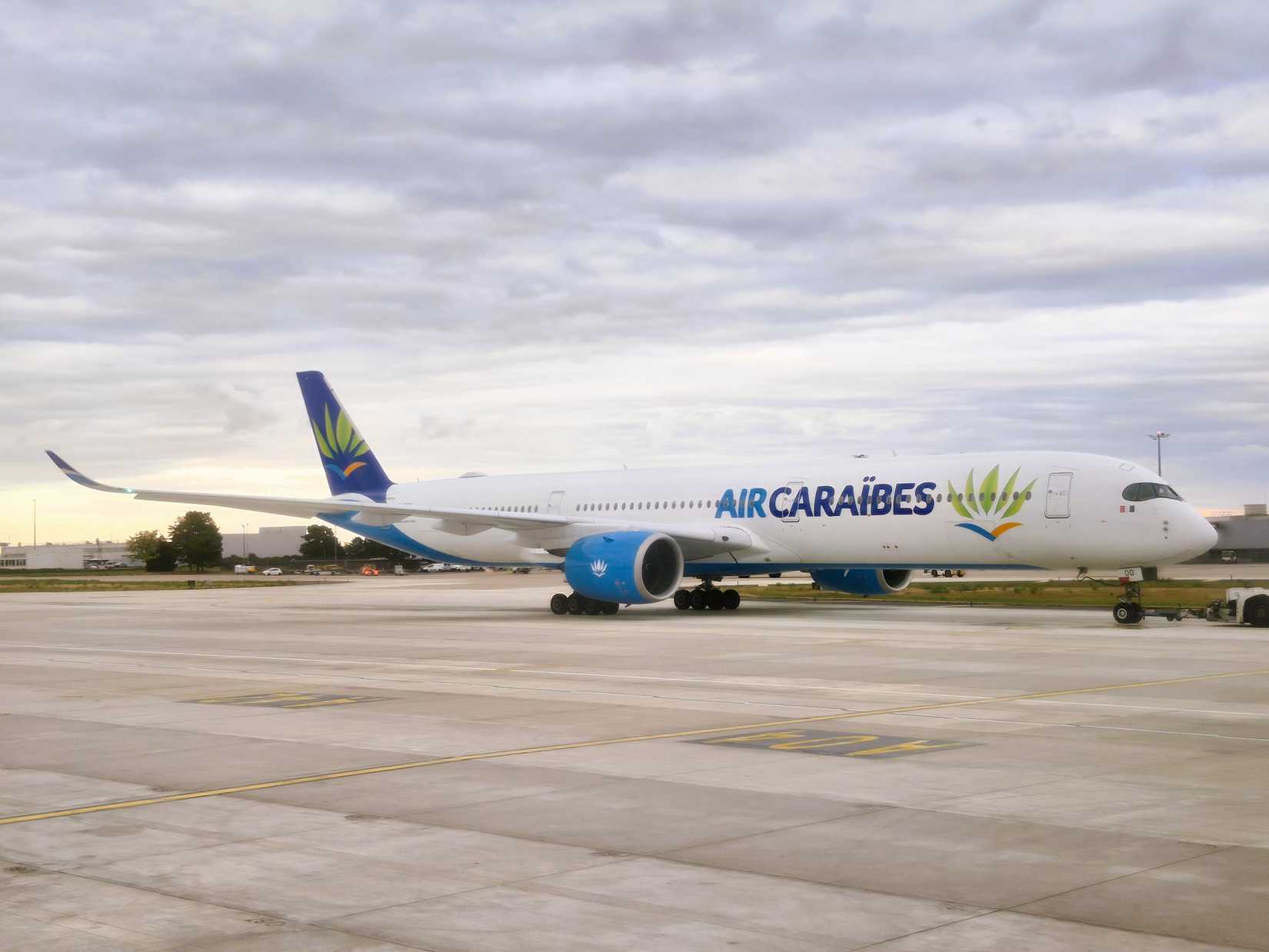 Air Caraibes A350-1000 at Orly Airport