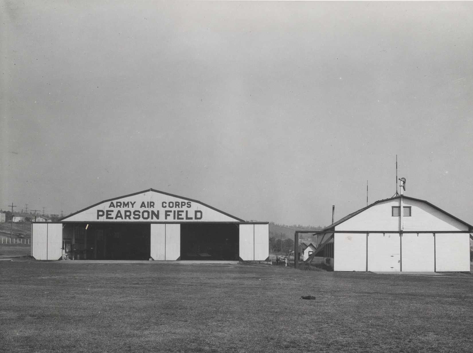 Army Air Corps Hangar, building no. 190, Pearson Field, Vancouver Barracks, Washington