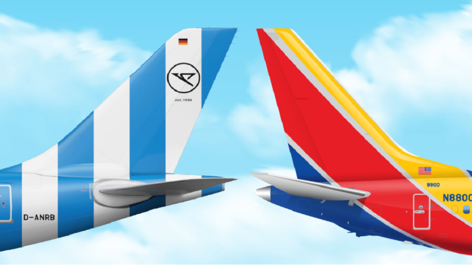 Condor and Southwest Tails
