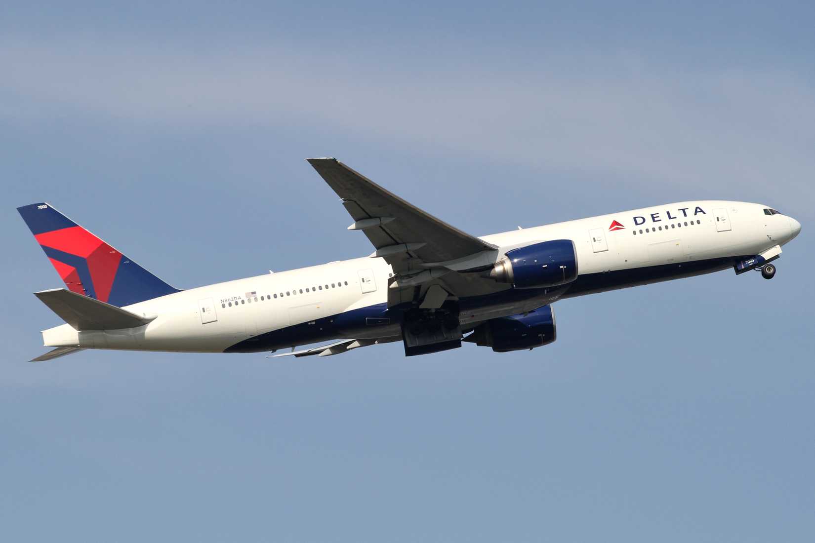Delta Air Lines Boeing 777-200ER Taking Off