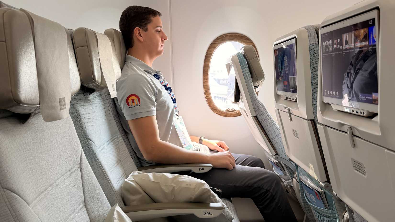 Emirates A350 Economy Class