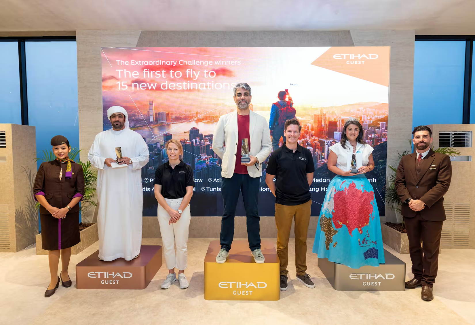 Etihad Loyalty Challenge Winners