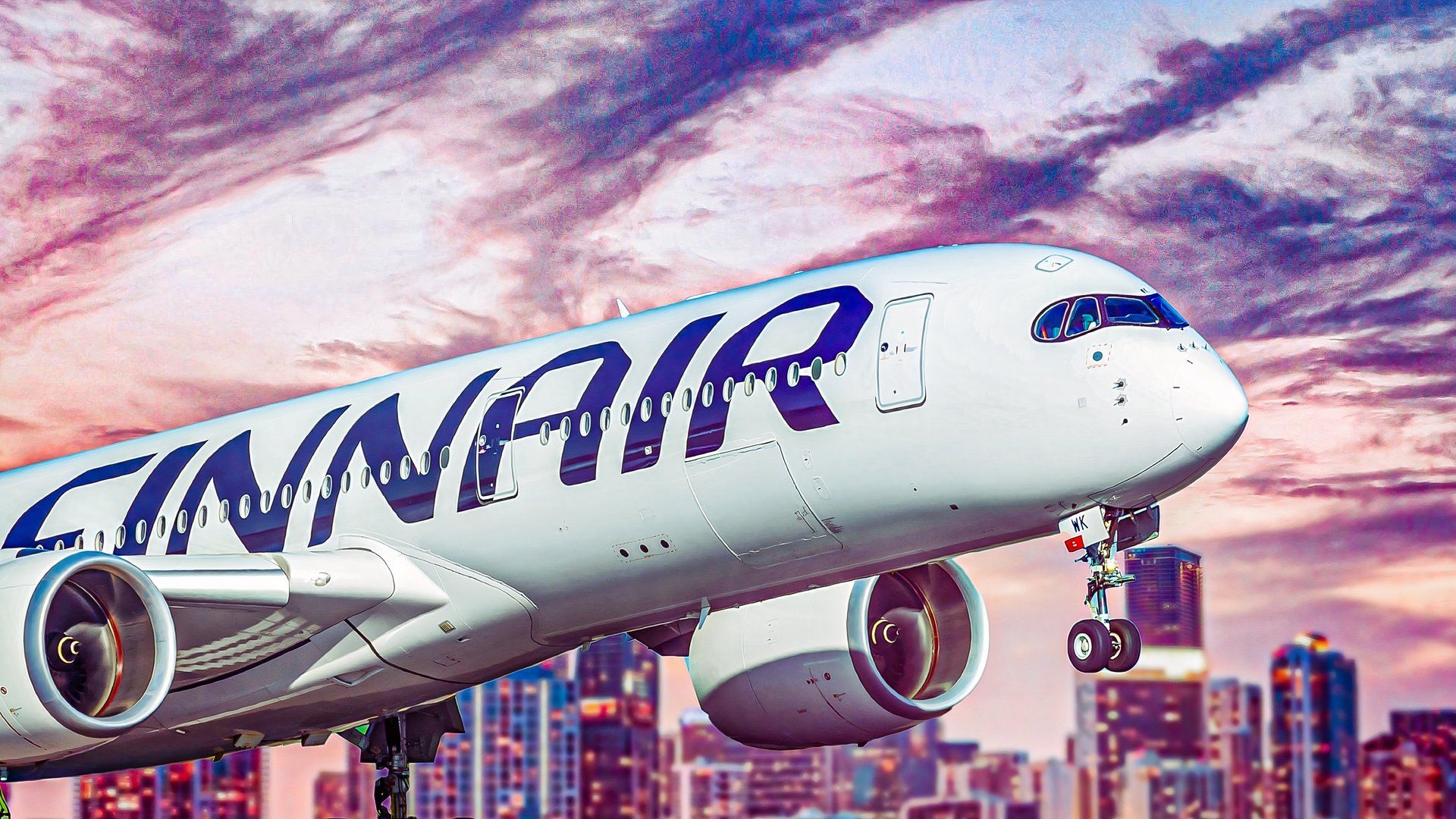 Finnair Airbus A350-900 in custom thumbnail