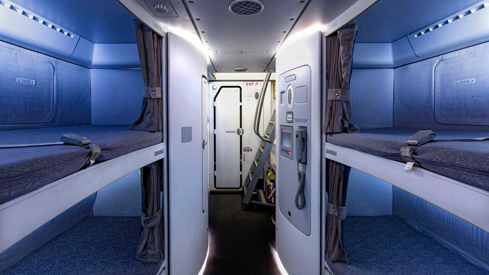 Airbus A380 Crew Rest Area