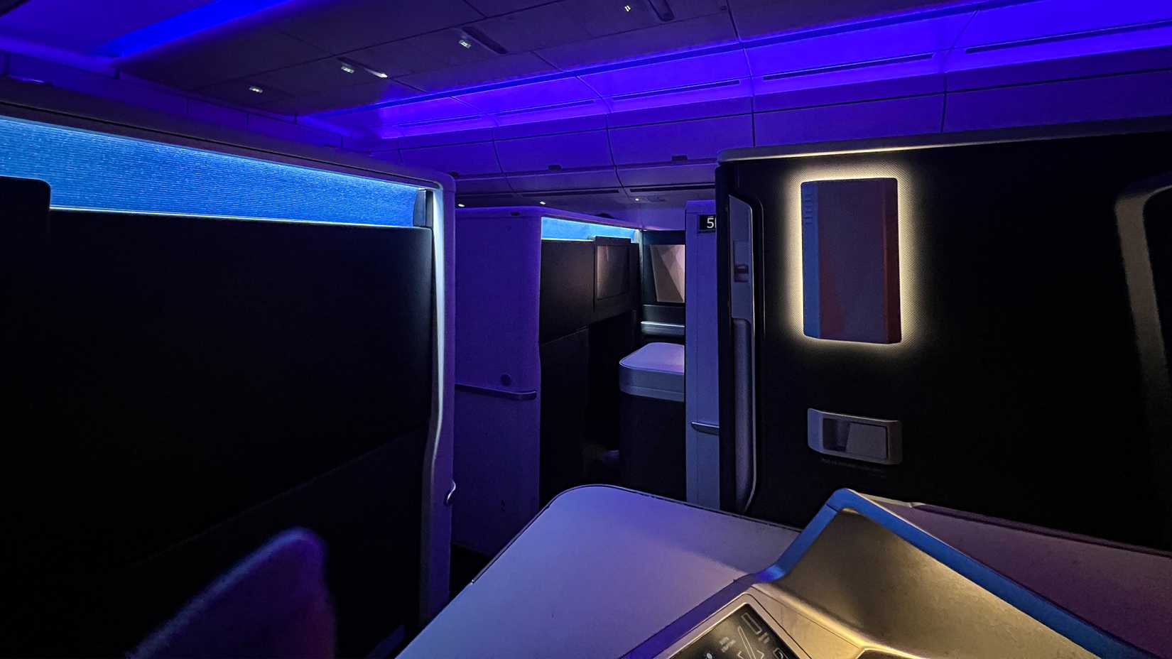 The privacy of a Delta One suite