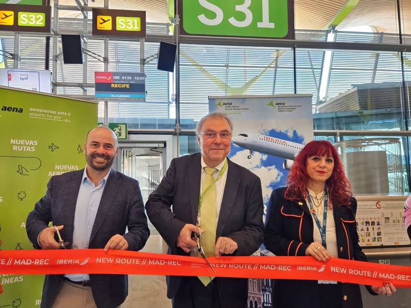Iberia Madrid to Recife launch