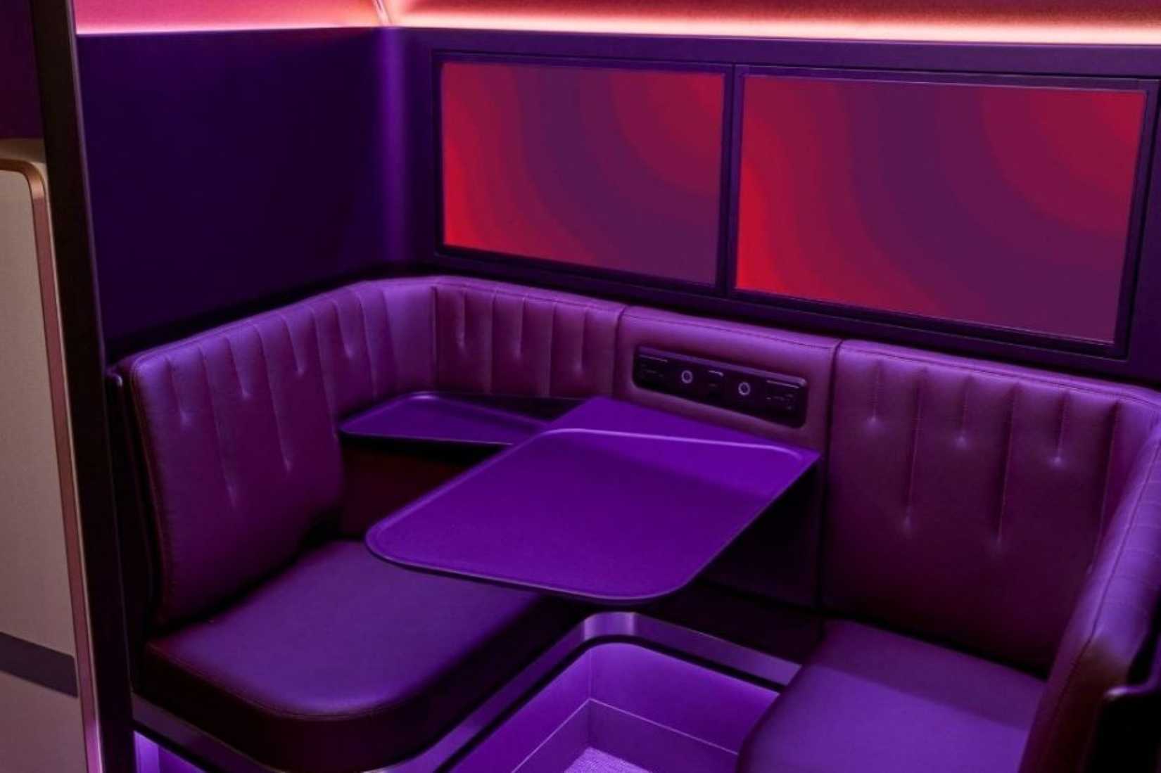 Virgin Atlantic "The Booth" Airbus A350-1000