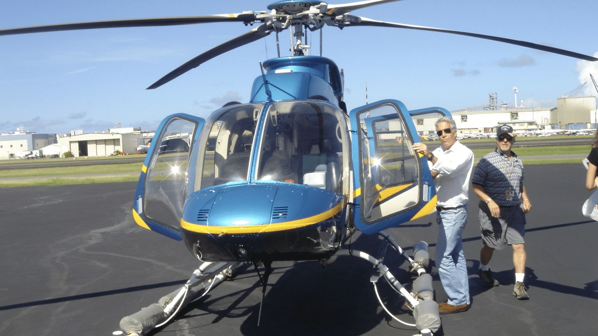 jeffrey epstein helicopter