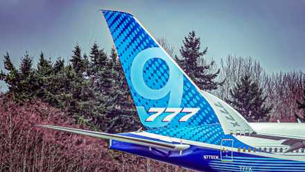 Boeing 777X Tail Custom Thumbnail