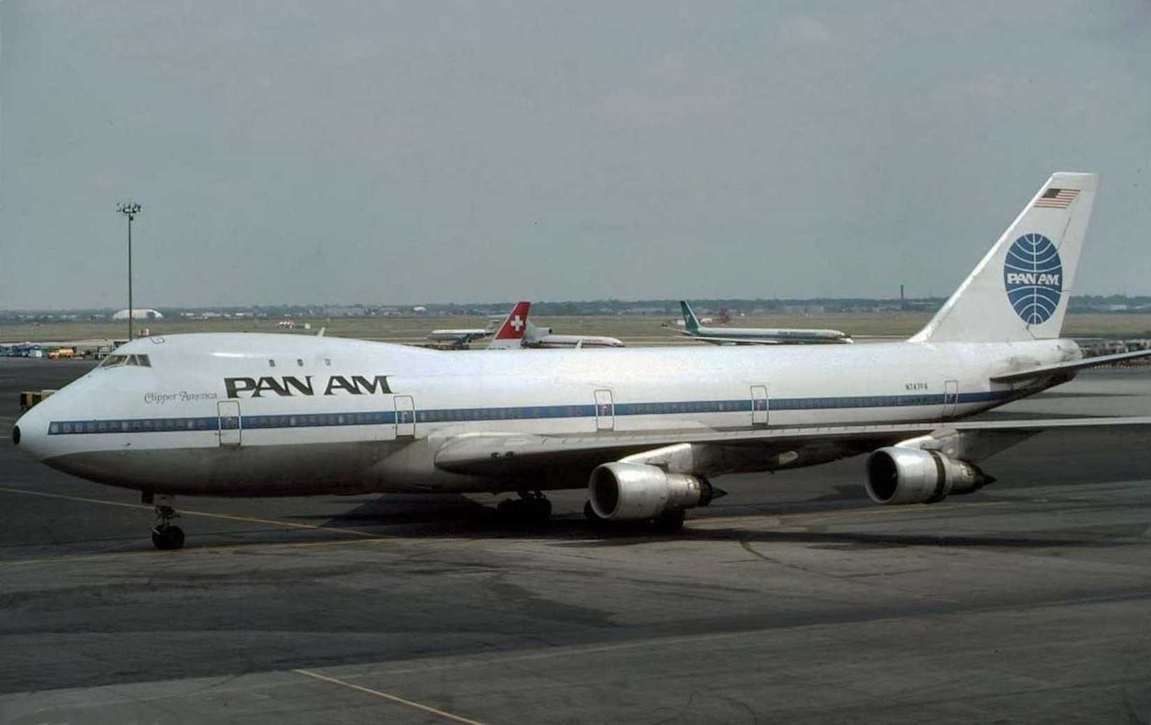 A Pan Am Boeing 747 Sitting On The Tarmac At JFK Airport