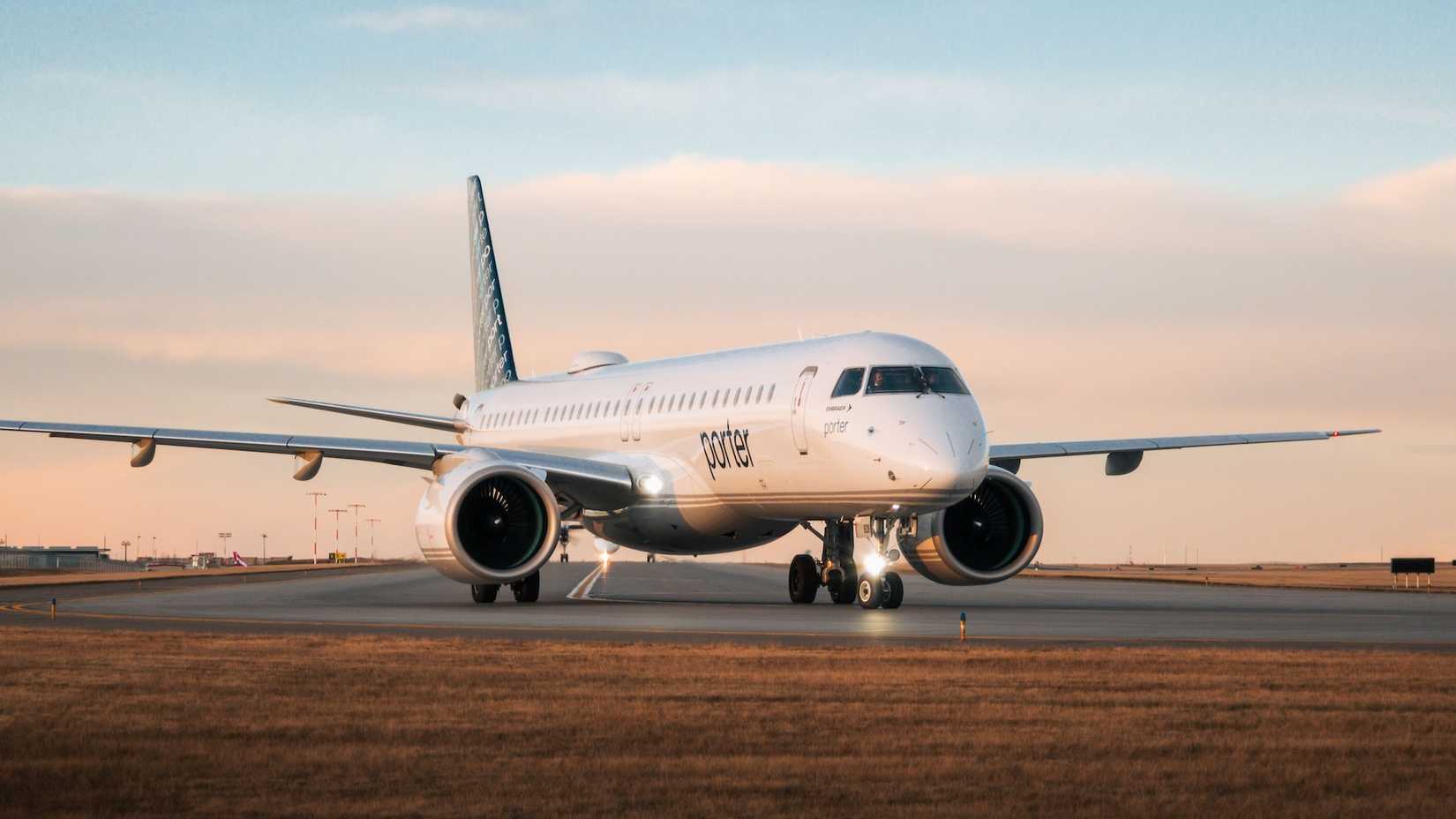A Porter Airlines Embraer E2
