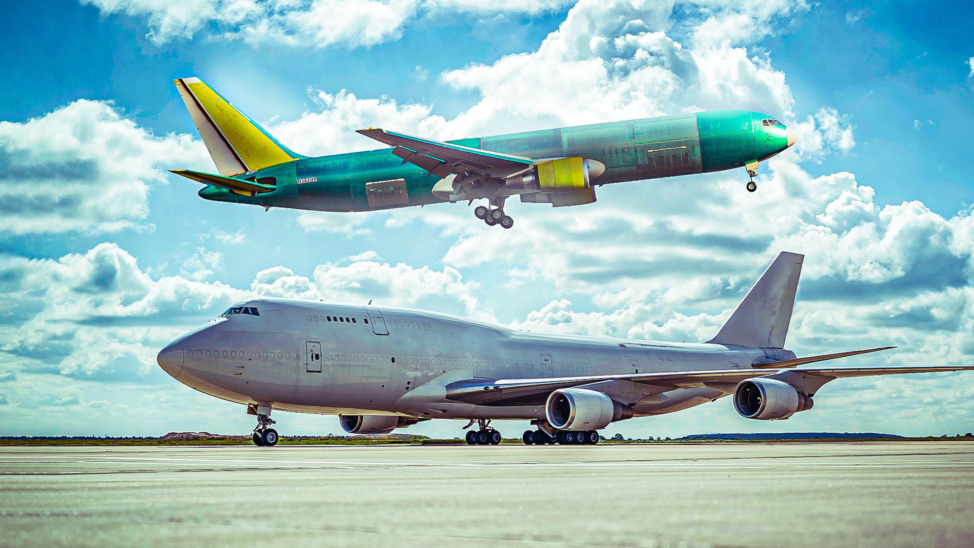 Is It True That The Boeing 747 & 767 Are Powered By The Same Engine?