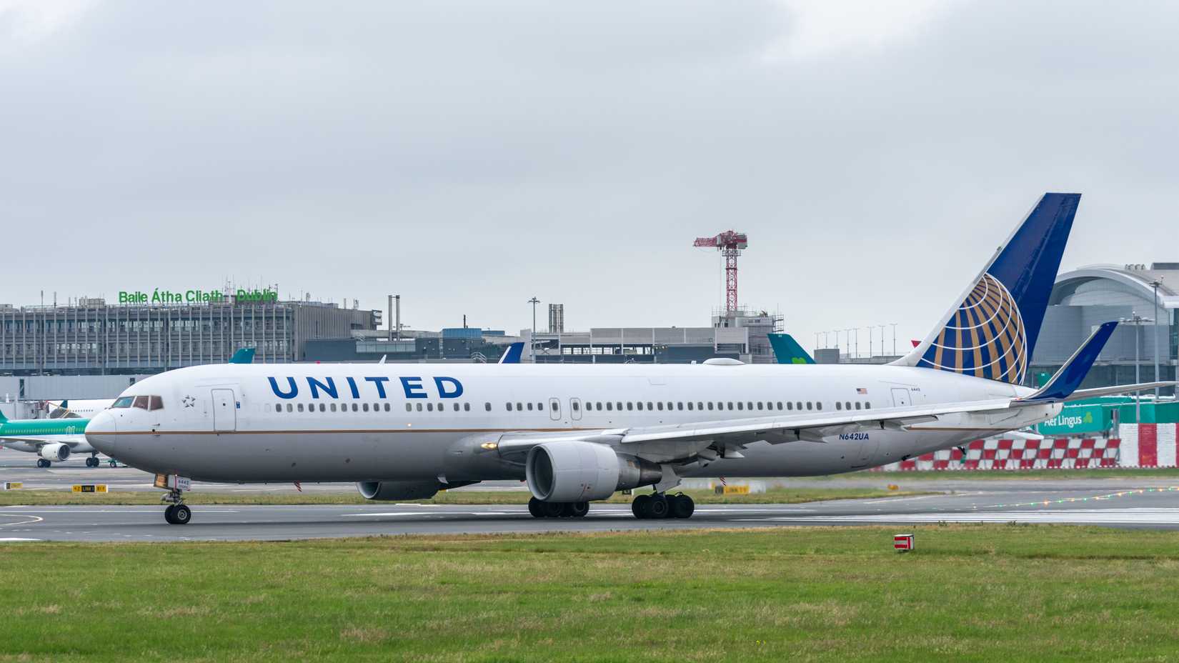 United 767 In Dublin