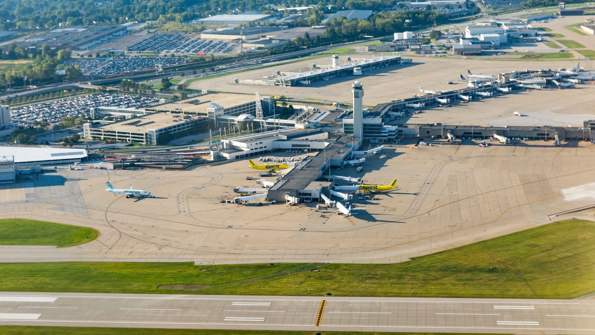 Cleveland Hopkins International Airport Overhead