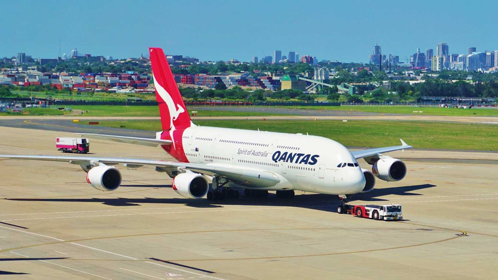 Qantas A380 In Sydney