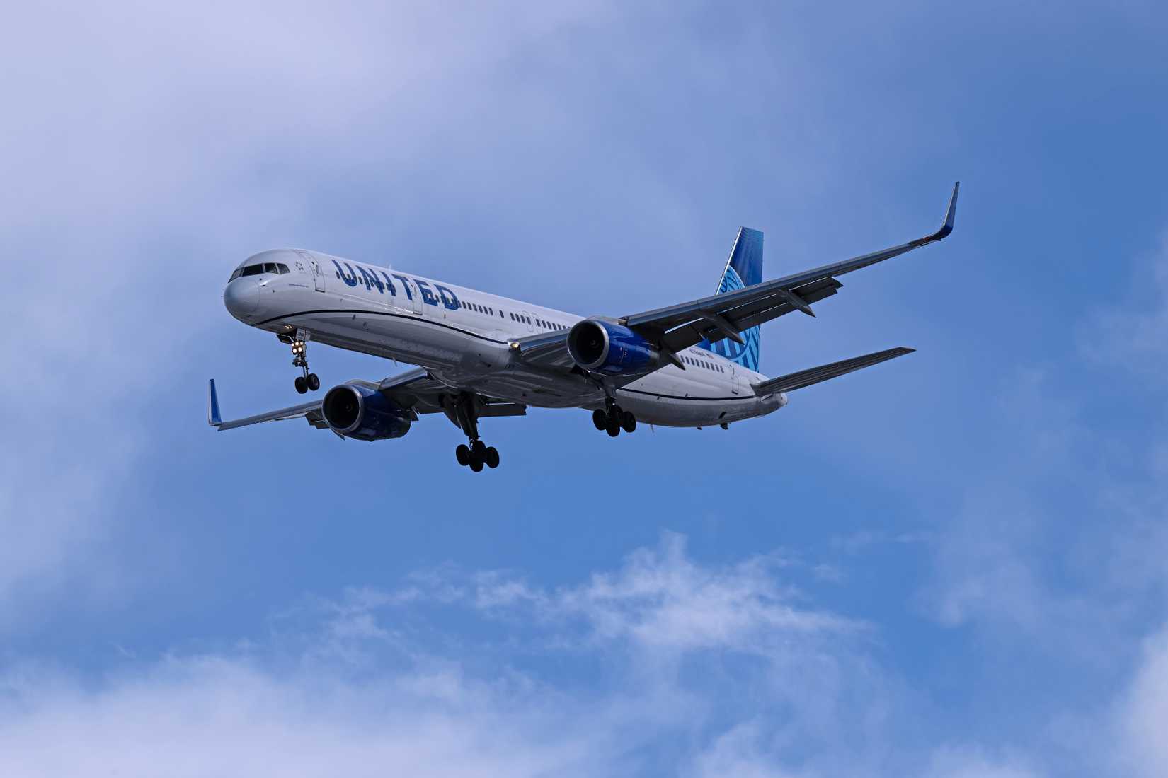 United 757-300 Inflight