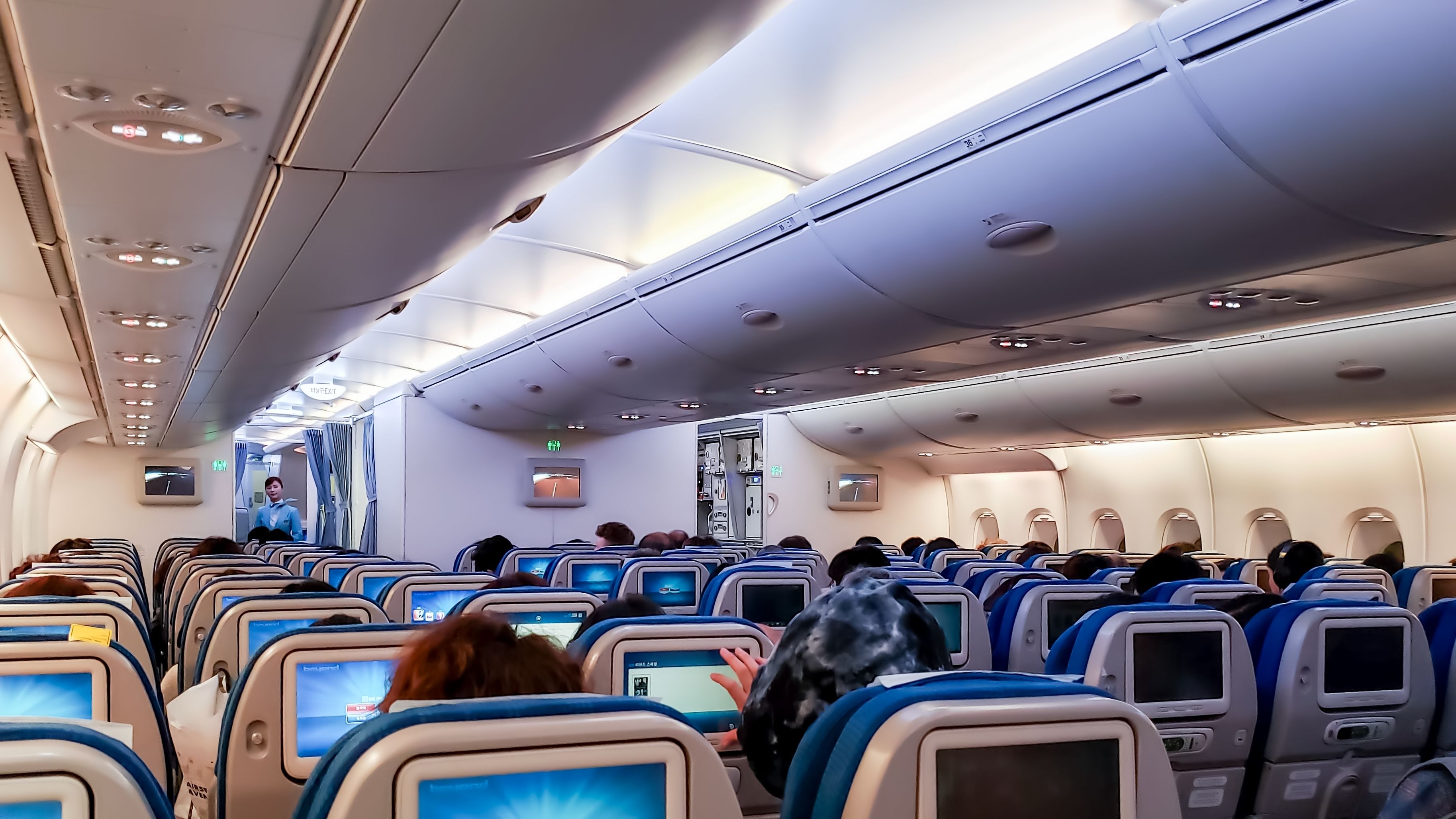 Korean Air Airbus A380 Economy
