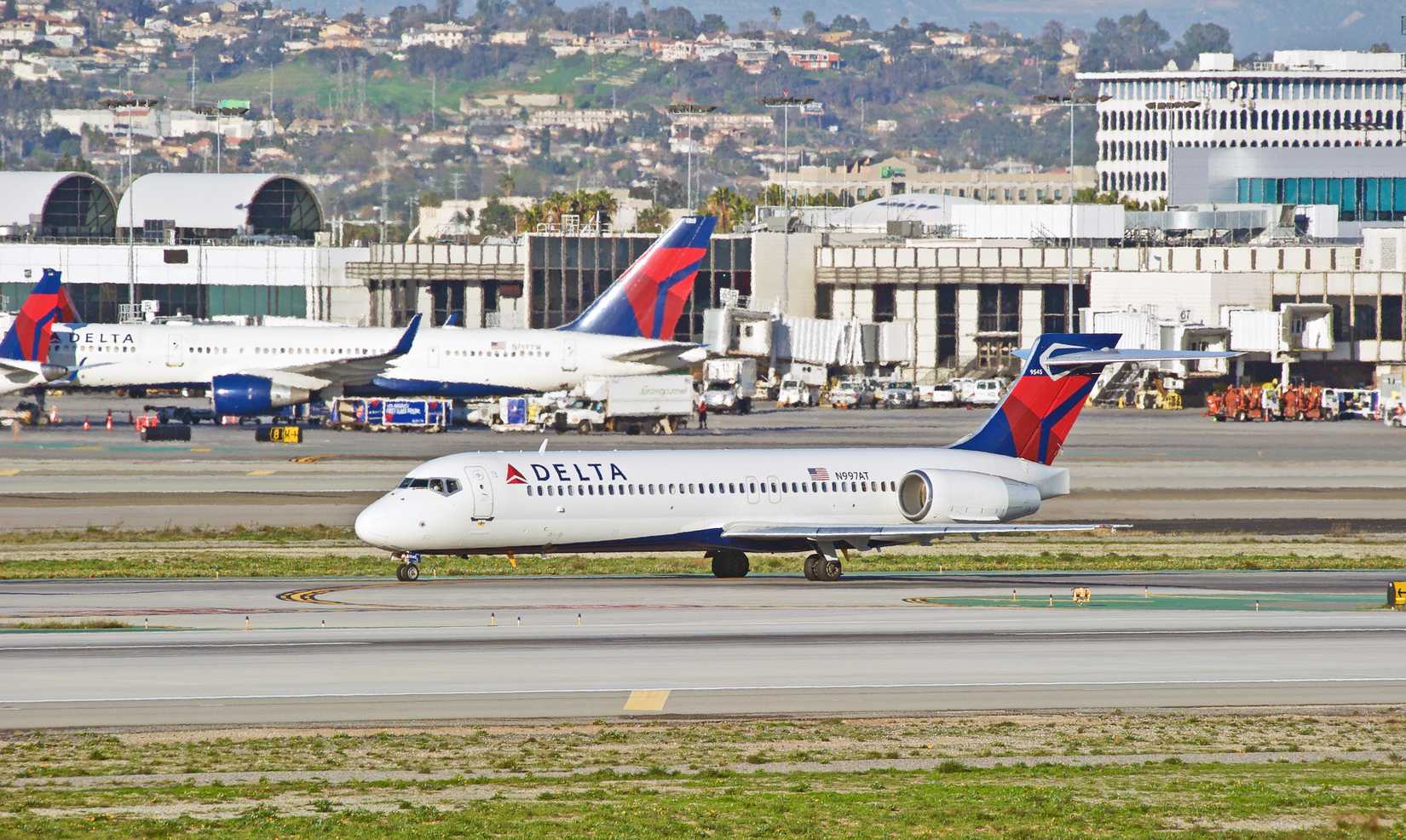 Delta 717 At LAX