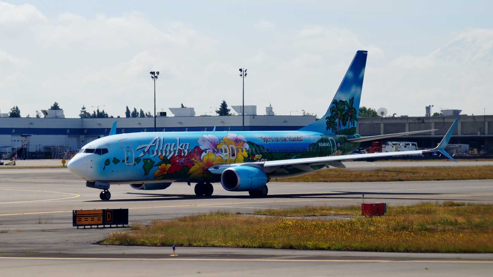 Alaska Airlines Boeing 737 Hawaii Livery