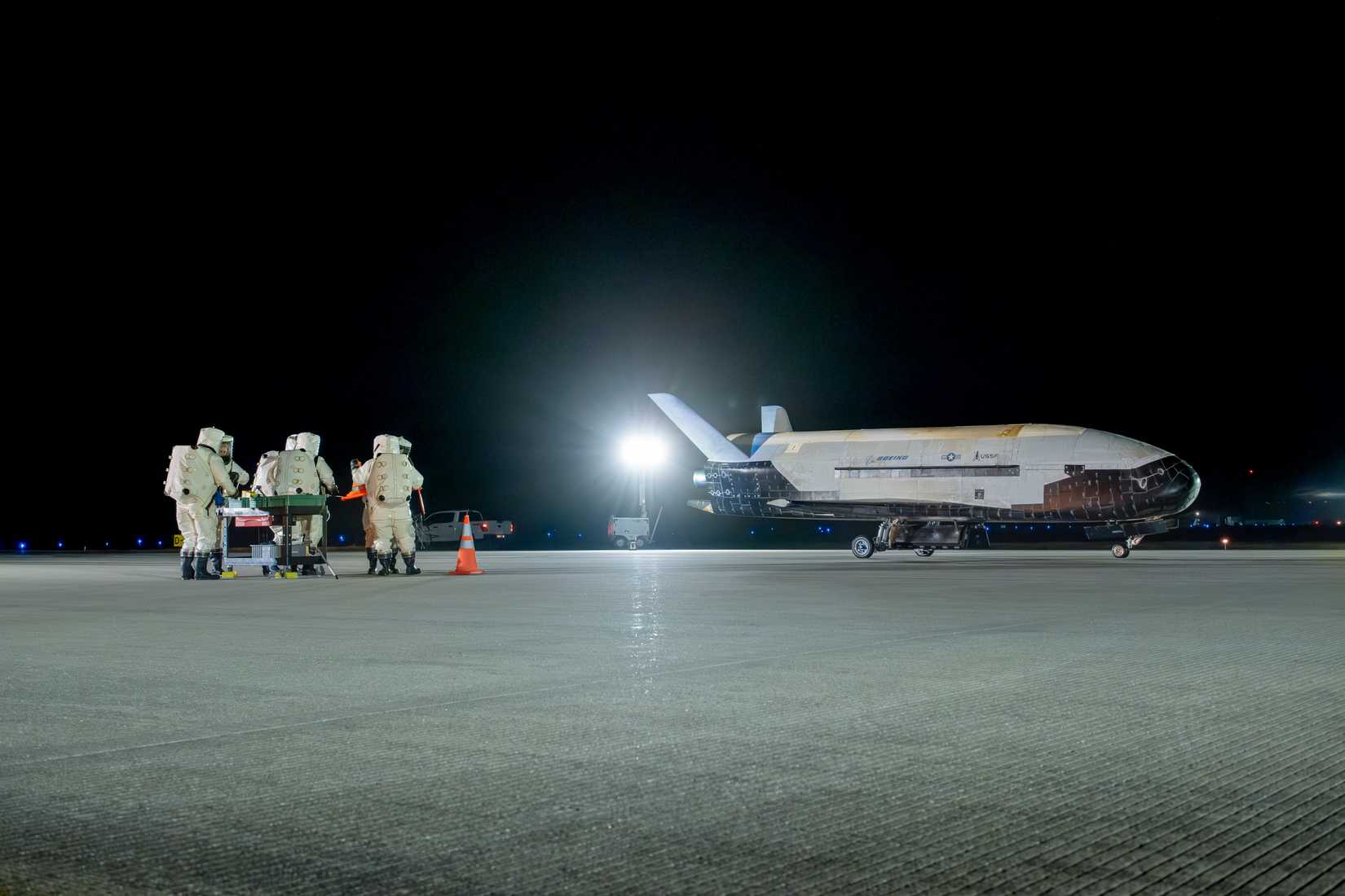 Space Force’s X-37B Orbital Test Vehicle Mission Seven successfully landed at Vandenberg Space Force Base.