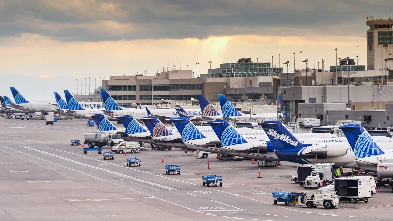 A Look At United Airlines Aircraft At Denver International