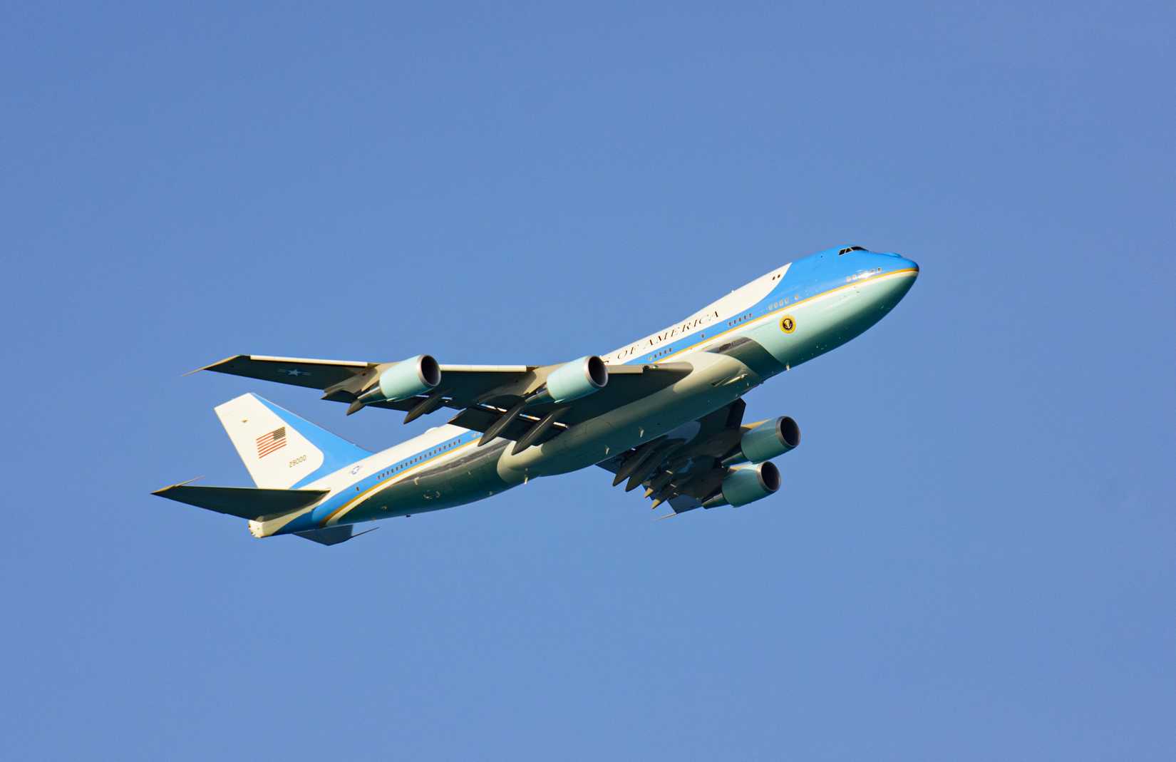 US Air Force's Air Force One Boeing 747-200B (VC-25A)  3