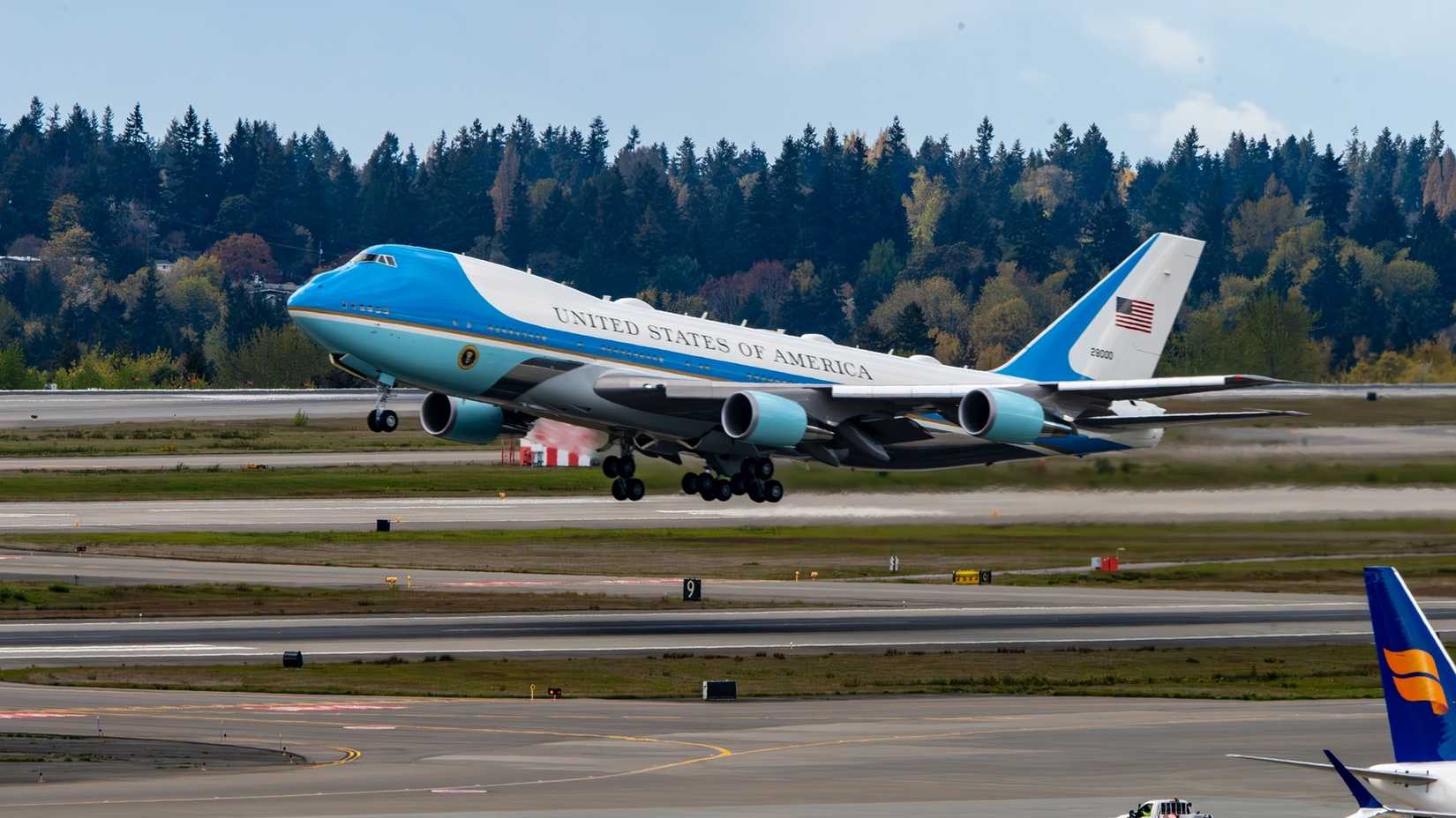 US Air Force's Air Force One Boeing 747-200B (VC-25A)