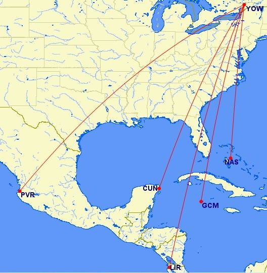 yow - porter sun routes