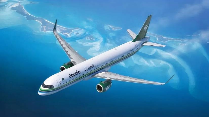 Saudia Airbus A321XLR mock up