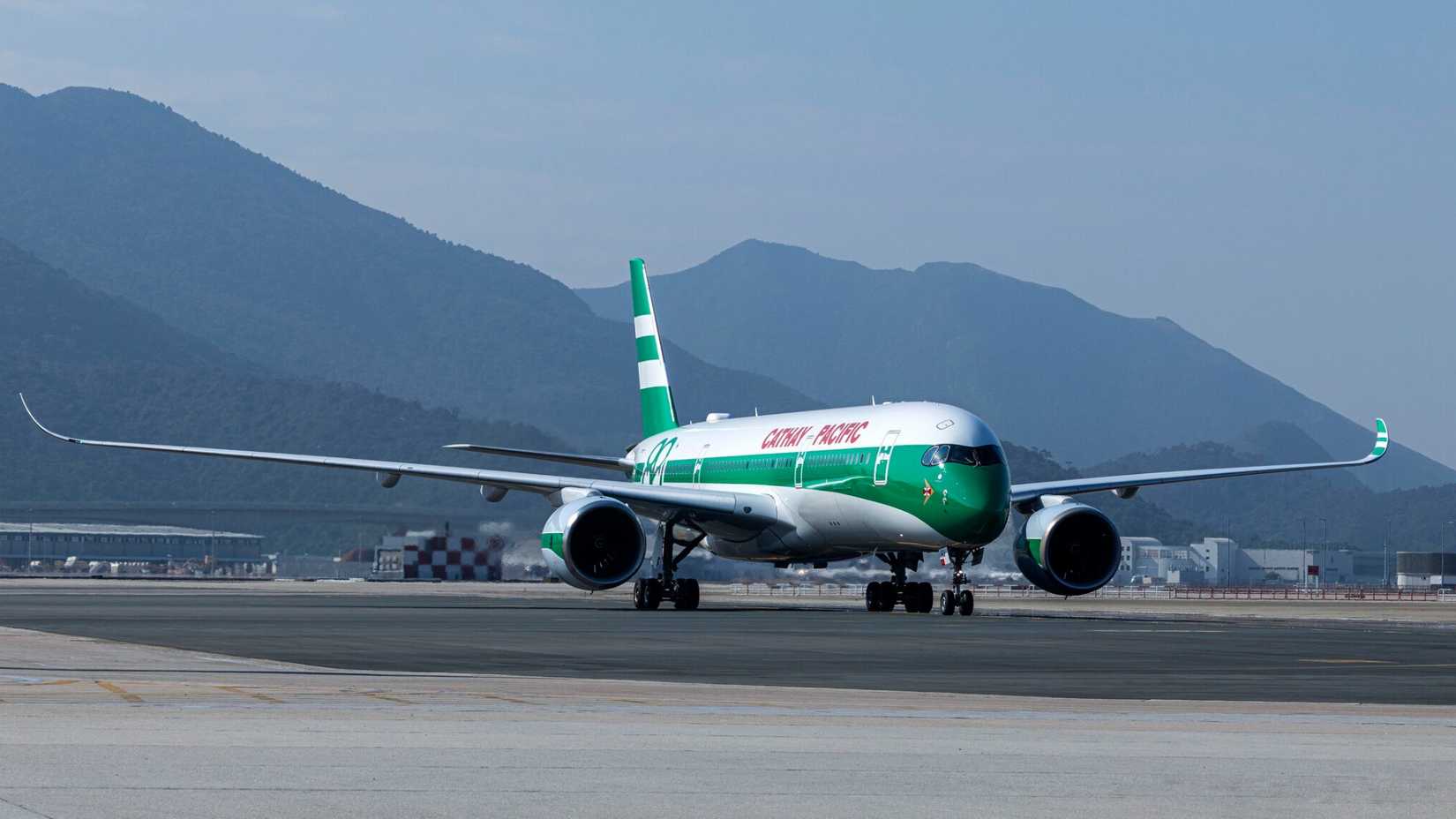 Cathay Pacific Airbus A350 Retro Livery