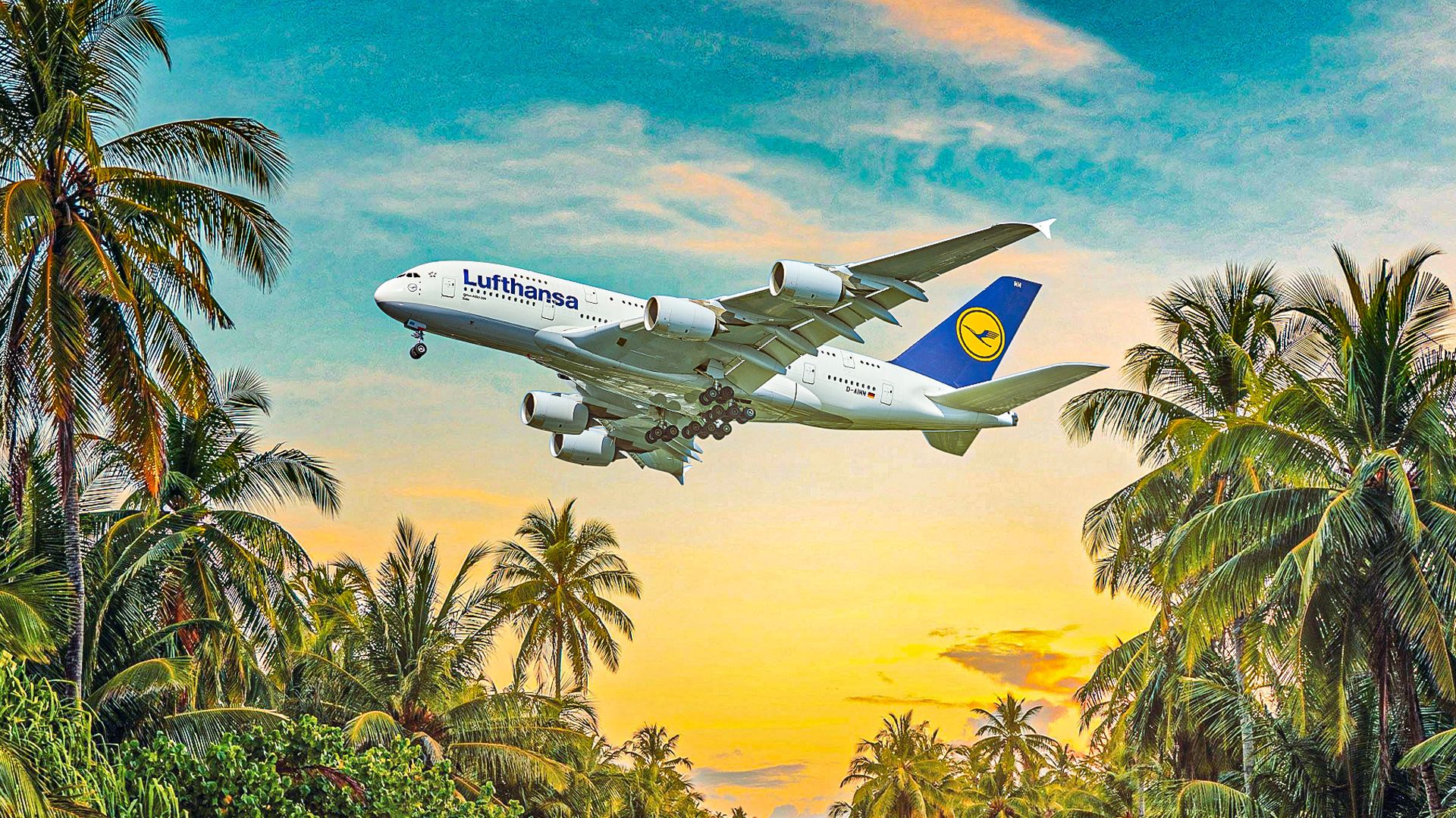 Lufthansa Airbus A380 Custom Thumbnail